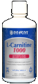 L-Carnitine Liquid 1000 mg (Natural Vanilla Flavor 32 oz)